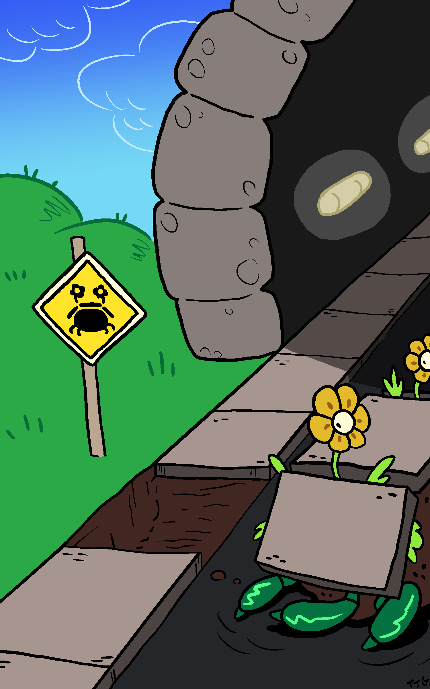 Where do you think you're going!?